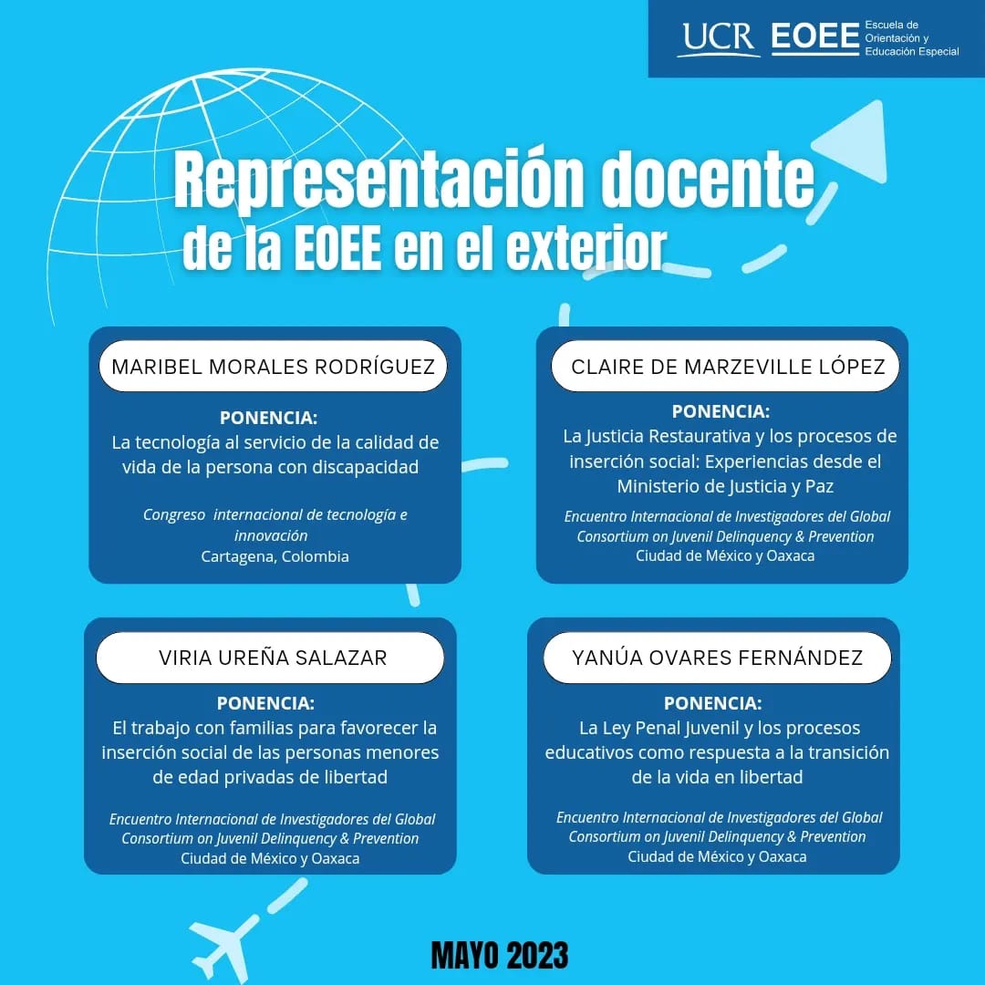Representación docente de la EOEE en el exterior