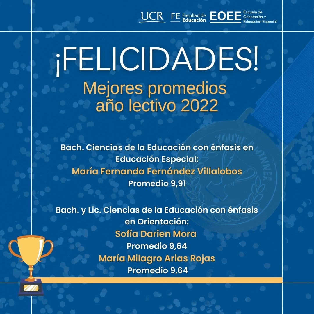 mejores promedios de la EOEE 2022