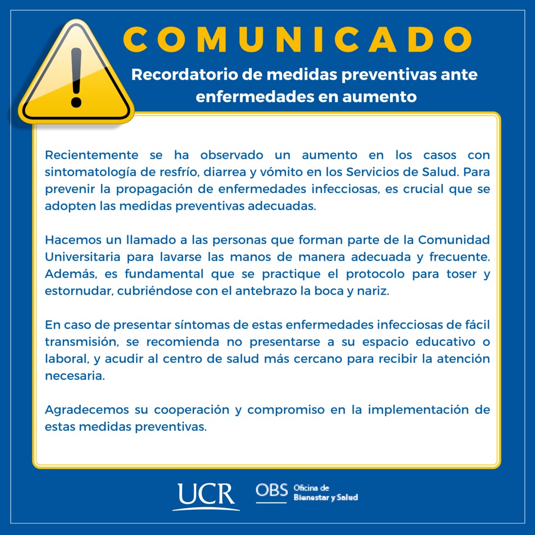 Afiche con información igual a la publicación.