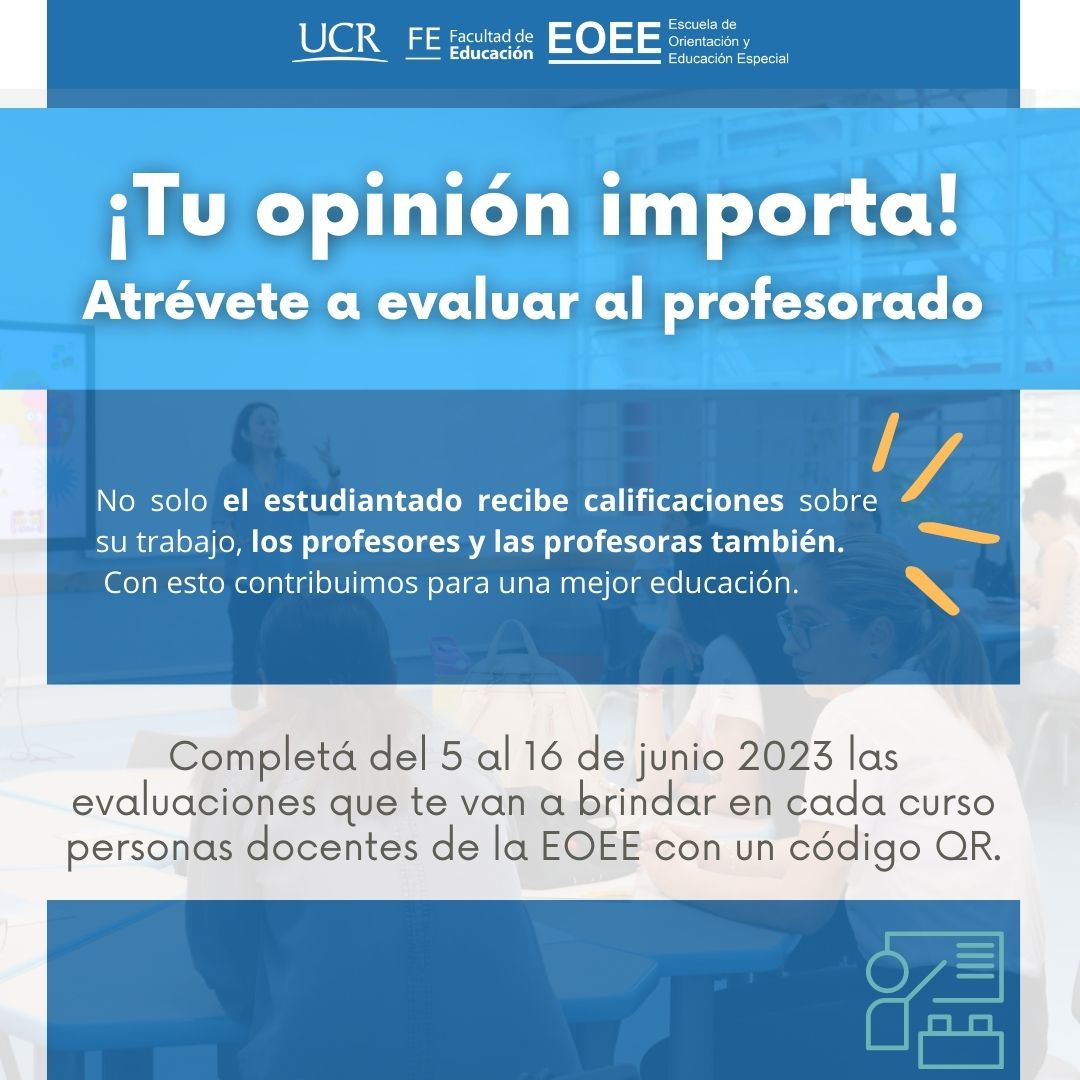 Afiche con información igual a la publicación.