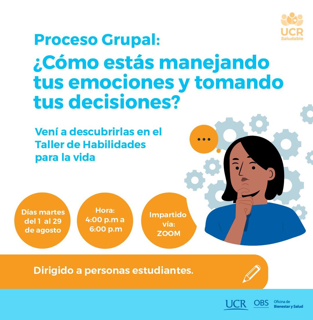 Afiche con texto igual a la publicación.