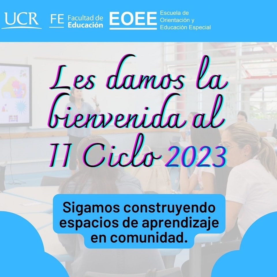 Afiche con información igual a la publicación.