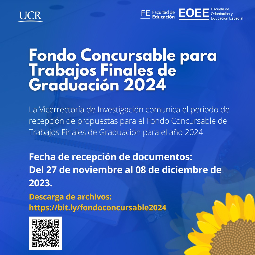 Afiche con información igual a la publicación.