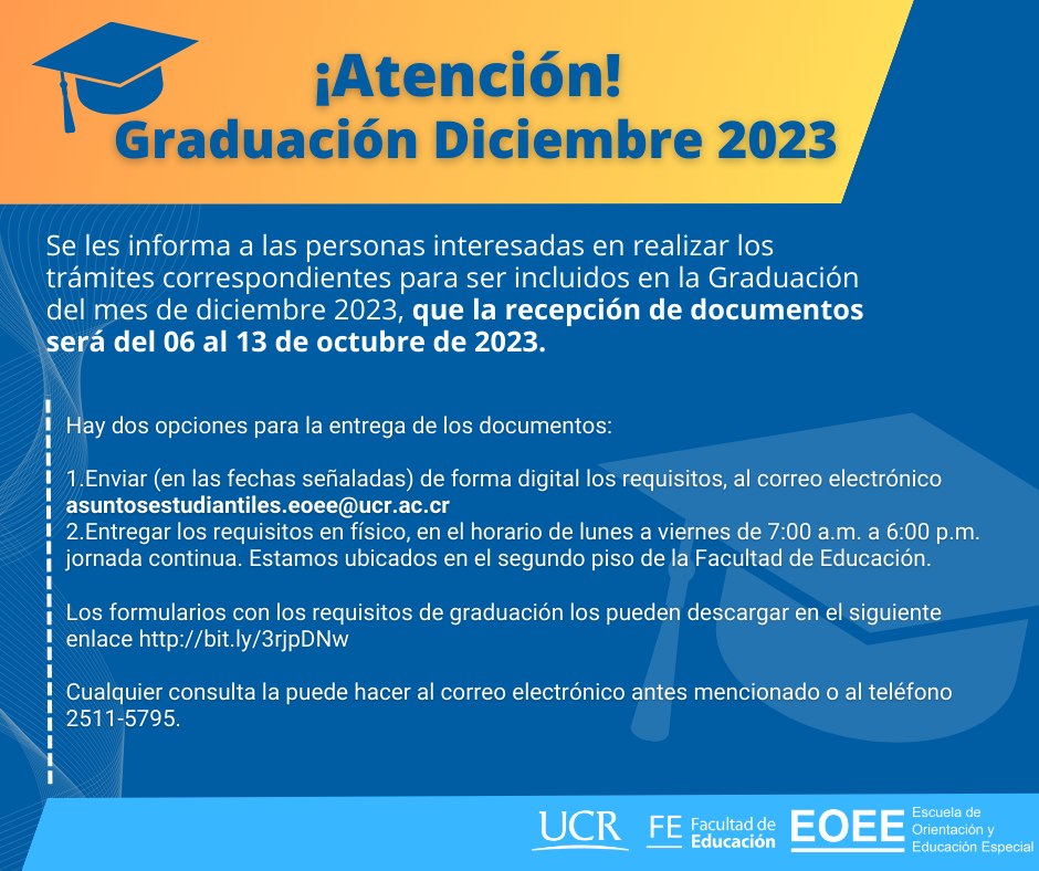 Afiche con texto igual a la publicación.