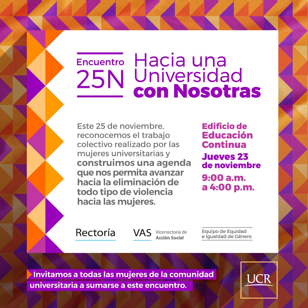 Afiche con lugar y fecha del Encuentro.