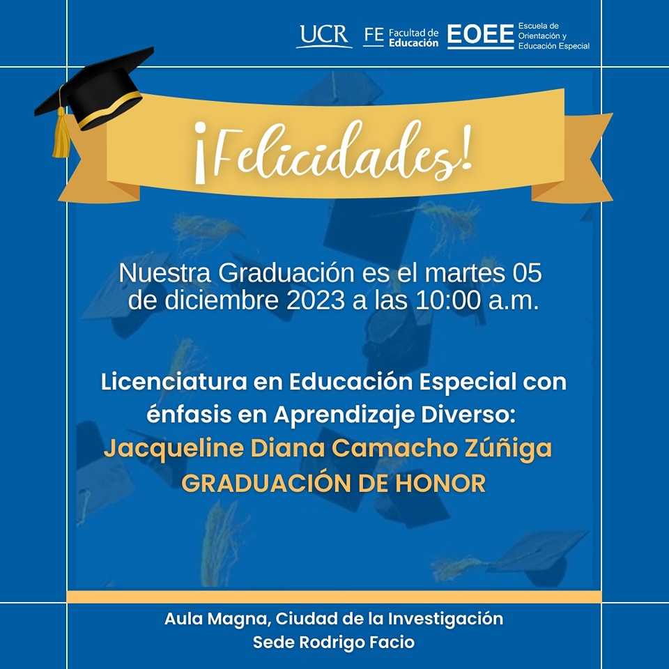 Afiche con información igual a la publicación.