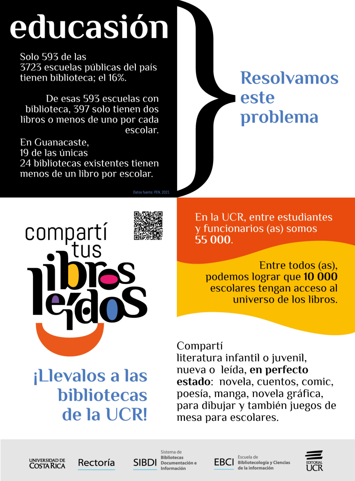 Afiche con texto igual a la publicación.