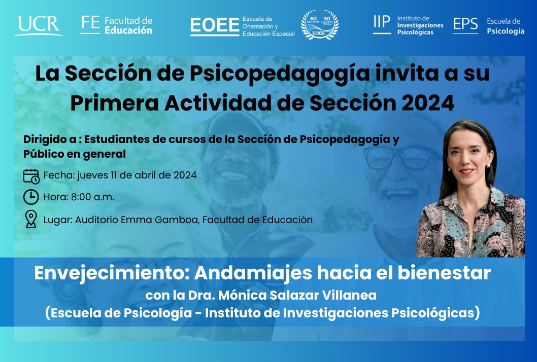 Afiche con información igual a la publicación.