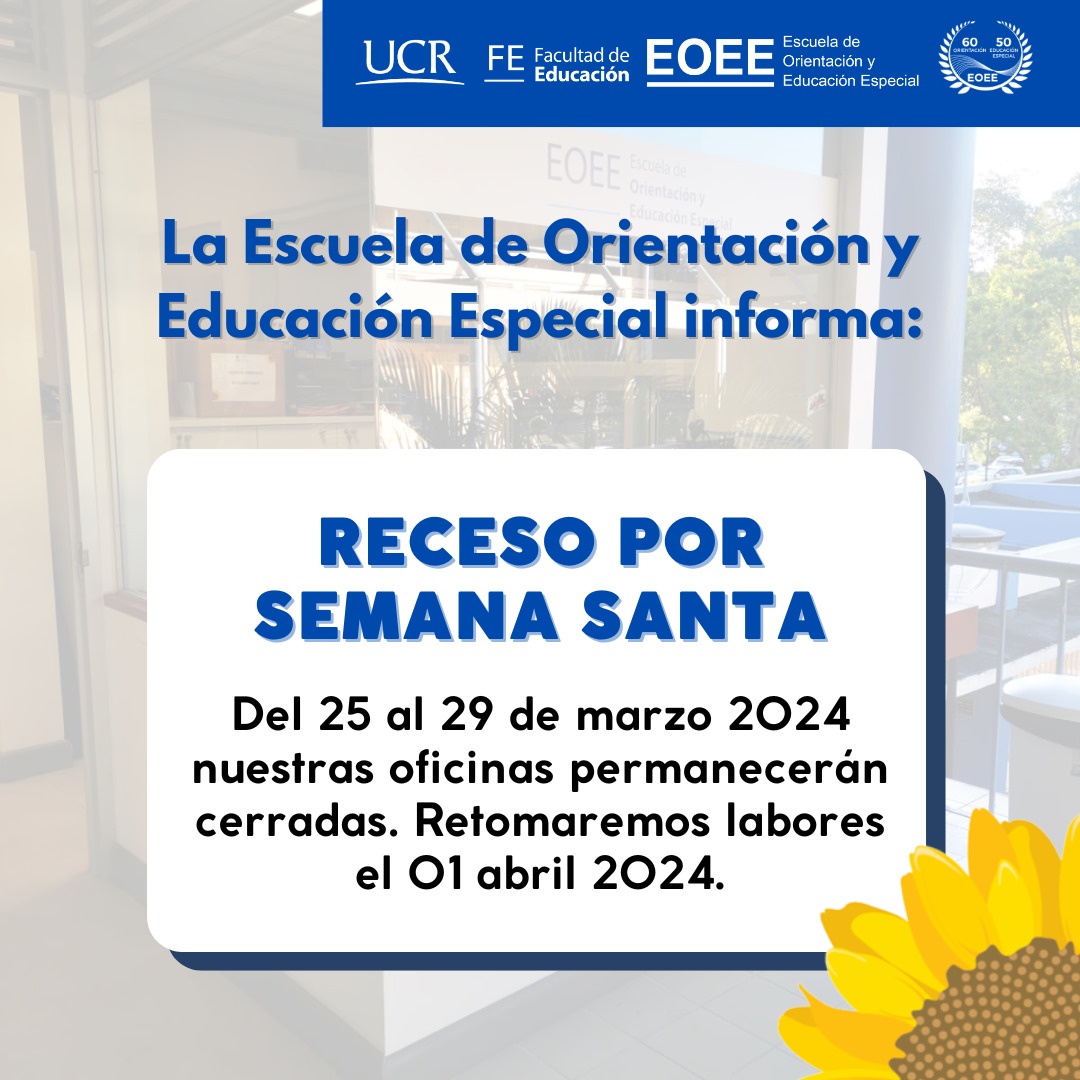 Afiche con información igual a la publicación.