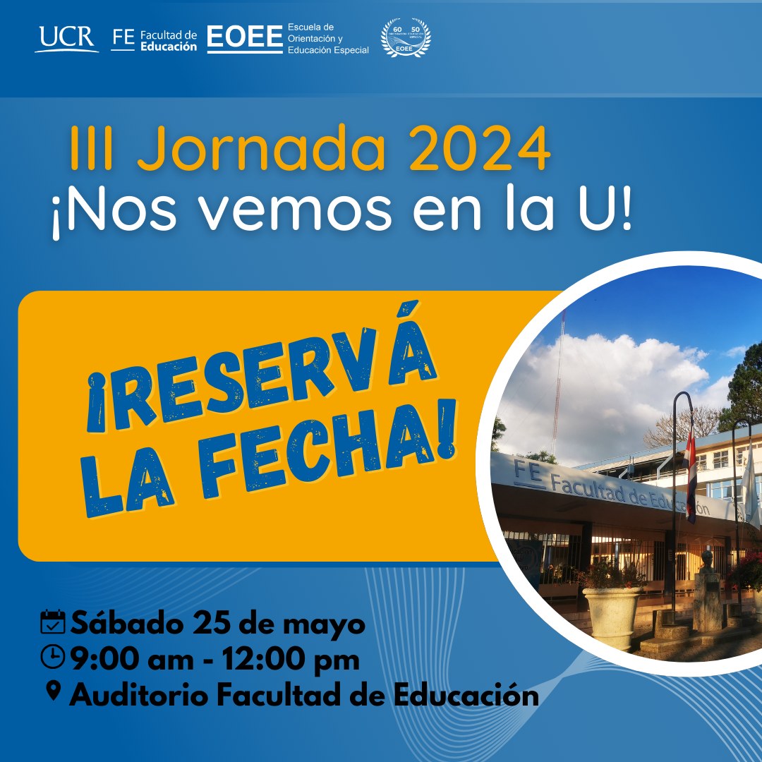 Afiche con información igual a la publicación.