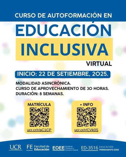 Afiche con información igual a la publicación.