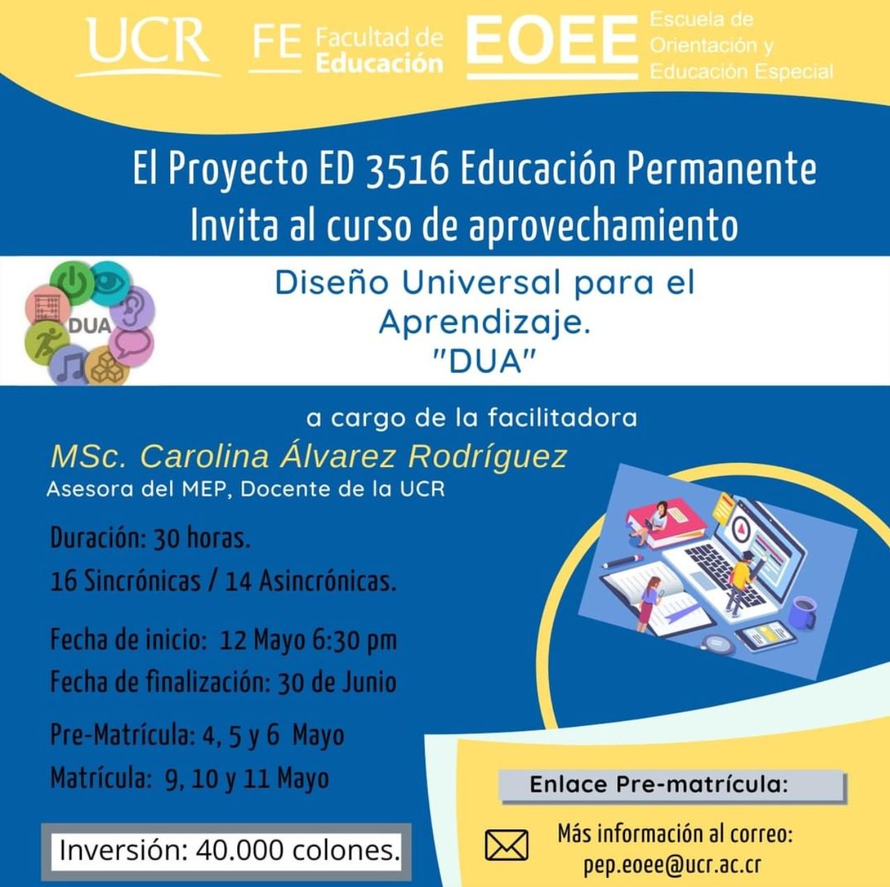 Curso de Aprovechamiento Diseño Universal para el Aprendizaje DUA